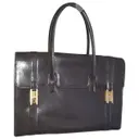 Drag leather handbag Hermès