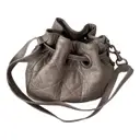 Drawstring leather handbag Dior - Vintage