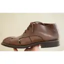 Buy Dries Van Noten Leather sandals online - Vintage