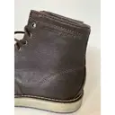 Buy Emporio Armani Leather boots online