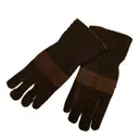 Leather gloves Emporio Armani