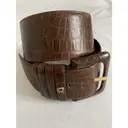 Leather belt Etienne Aigner