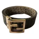 Leather belt Fendi