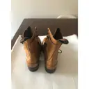Leather boots Fendi