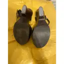 Leather sandals Fendi