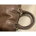 Leather travel bag Fendi