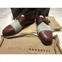 Leather flats Fratelli Rossetti - Vintage