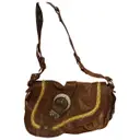Gaucho leather handbag Dior - Vintage