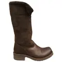 Geronimo leather snow boots Free Lance
