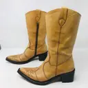 Leather boots GIANNI BARBATO