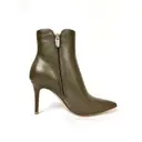 Leather open toe boots Gianvito Rossi