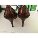 Leather heels Giuseppe Zanotti
