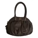 Gousset leather handbag Lancel