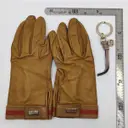 Leather gloves Gucci - Vintage
