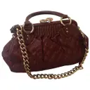 Brown Leather Handbag Stam Marc Jacobs