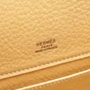 Leather backpack Hermès - Vintage