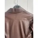 Leather coat Hermès