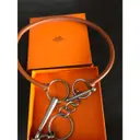 Leather long necklace Hermès