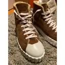 Buy Hermès Leather high trainers online