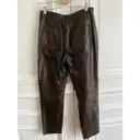 Buy Hermès Leather straight pants online