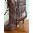 Leather snow boots Hugo Boss