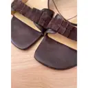 Leather sandal Hugo Boss