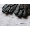 Leather long gloves Intrend