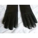 Leather long gloves Intrend