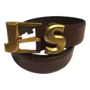 Leather belt Jil Sander