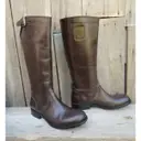Jil Sander Leather riding boots for sale