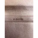 Leather clutch bag Jil Sander - Vintage