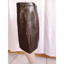 Buy Jitrois Leather mini skirt online - Vintage