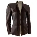 Leather jacket John Galliano - Vintage