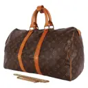 Keepall leather 48h bag Louis Vuitton