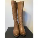 Buy LA REDOUTE Leather snow boots online - Vintage