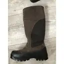 Leather boots Le Chameau
