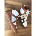 Leather high trainers LE COQ SPORTIF