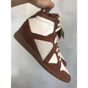 Leather high trainers LE COQ SPORTIF