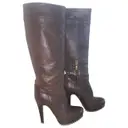 Leather boots Left & Right