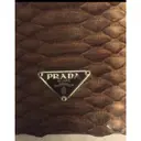 Light Frame leather mini bag Prada