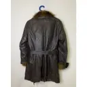 Leather coat Linea Pelle