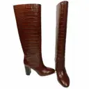 Leather boots Loeffler Randall