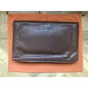 Leather clutch bag Loewe - Vintage