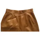 Leather skirt Loewe