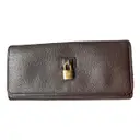 Leather wallet Loewe