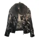 Leather jacket Longchamp