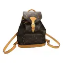 Leather backpack Louis Vuitton