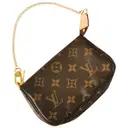 Brown Leather Handbag Louis Vuitton