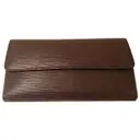 Brown Leather Purse Louis Vuitton