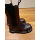 Lug leather ankle boots Bottega Veneta